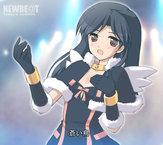 shimamura miwa, kisaragi chihaya, idolmaster, idolmaster (classic), idolmaster 1, 00s, 1girl, cute & girly (idolmaster), female focus, gothic princess, solo