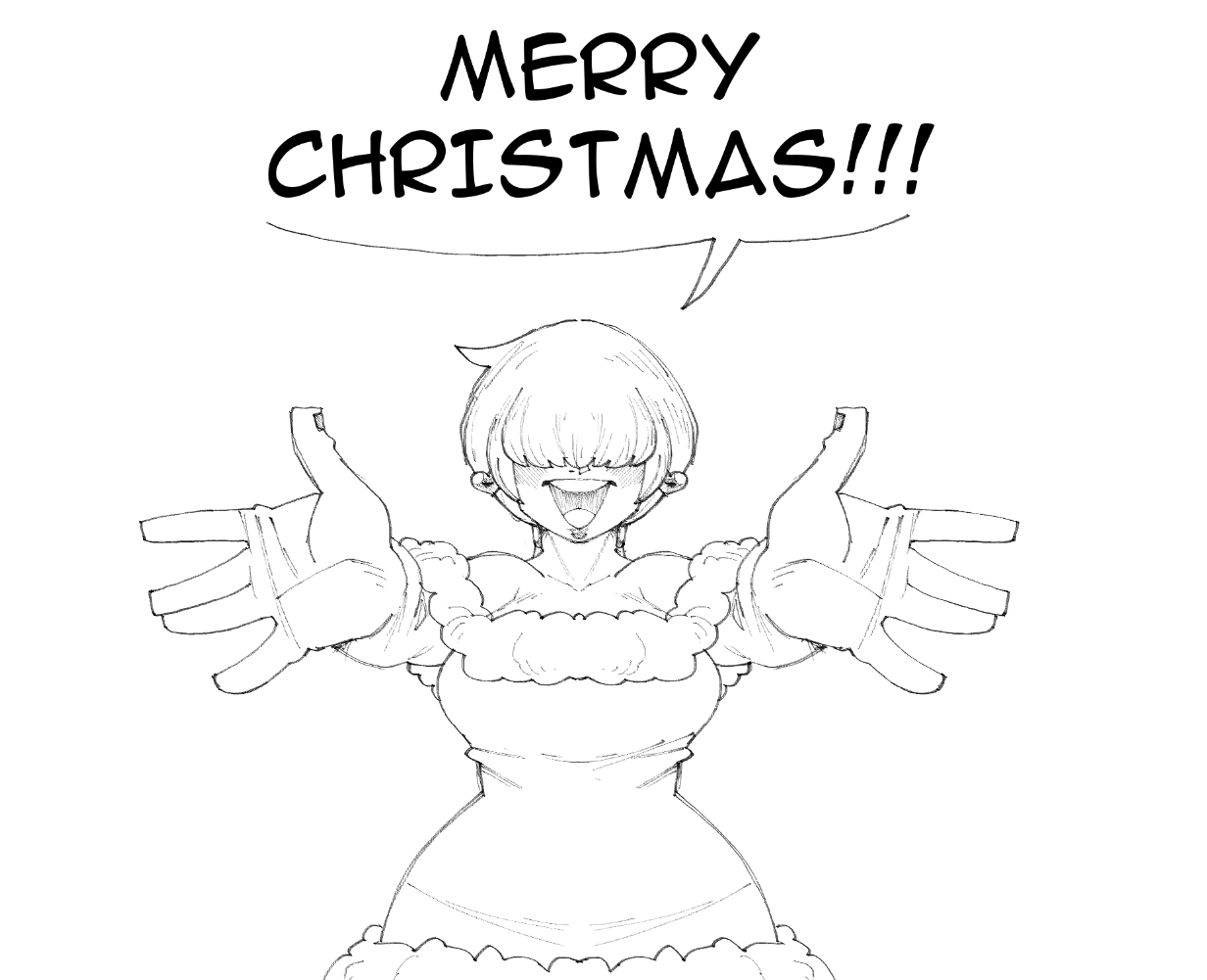 1shermieaday, shermie (kof), the king of fighters, 1girl, breasts, curvy, earrings, english text, female focus, fluffy, hands up, heart, huge breasts, jewelry, large breasts, long hair, looking at viewer, ponytail, pov, smile, smiley face, thick thighs, thighs, twintails, very long hair, wide hips