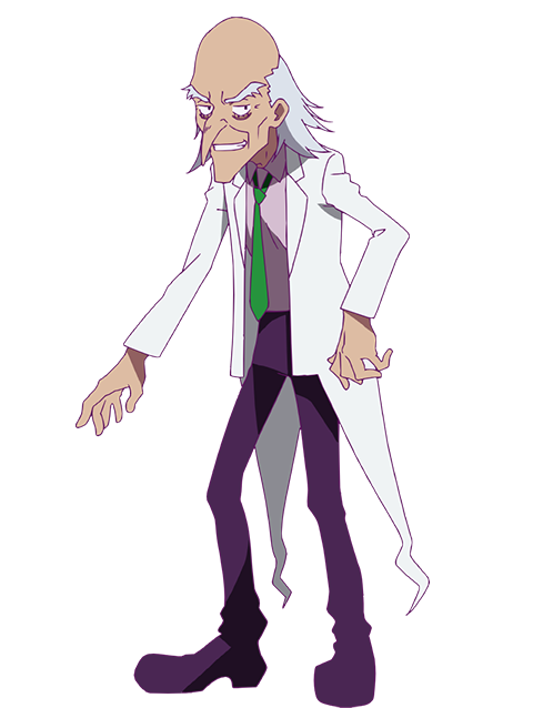 ootsu nao, heion sedai no idaten-tachi, official art, 1boy, anime coloring, bald, collared shirt, formal clothes, full body, green necktie, jacket, long sleeves, looking at viewer, necktie, obami (heion sedai no idaten-tachi), old, old man, open hand, open mouth, pants, pink shirt, purple pants, shirt, simple background, smile, solo, standing, suit, suit jacket, teeth, thick eyebrows, transparent background, white hair, white jacket, white suit, wrinkled skin