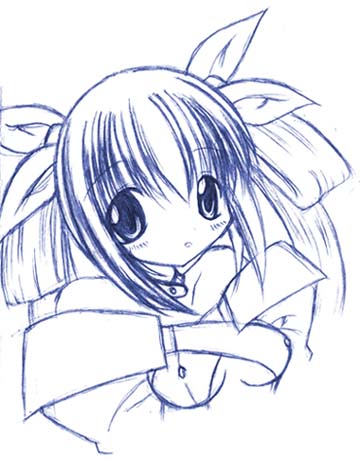 dizzy (guilty gear), arc system works, guilty gear, lowres, tagme, chibi, monochrome, sketch, solo