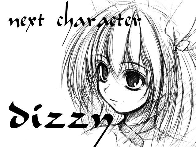 dizzy (guilty gear), arc system works, guilty gear, tagme, 1girl, english text, female focus, greyscale, monochrome, portrait, sketch, solo