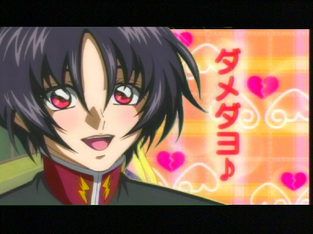 shinn asuka, gundam, gundam seed, gundam seed destiny, pani poni dash!, lowres, third-party edit, 00s, 1boy, letterboxed, male focus, solo, stop