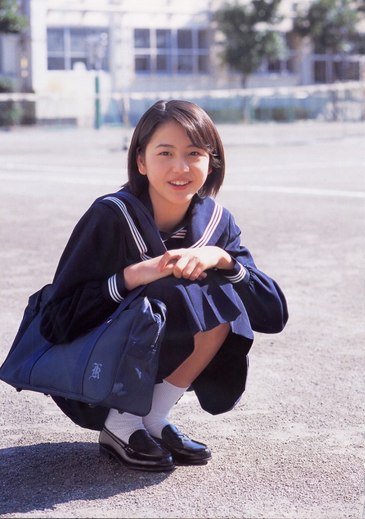 photo (medium), tagme, school uniform, serafuku, socks