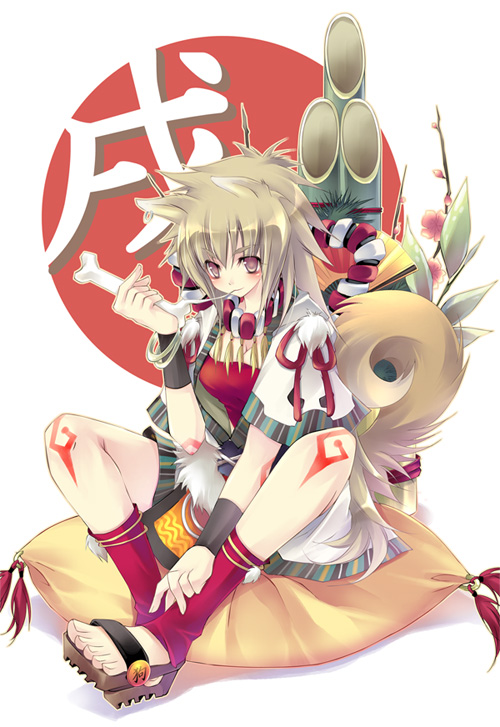 ta kaana, original, tagme, animal ears, dog ears, new year, solo