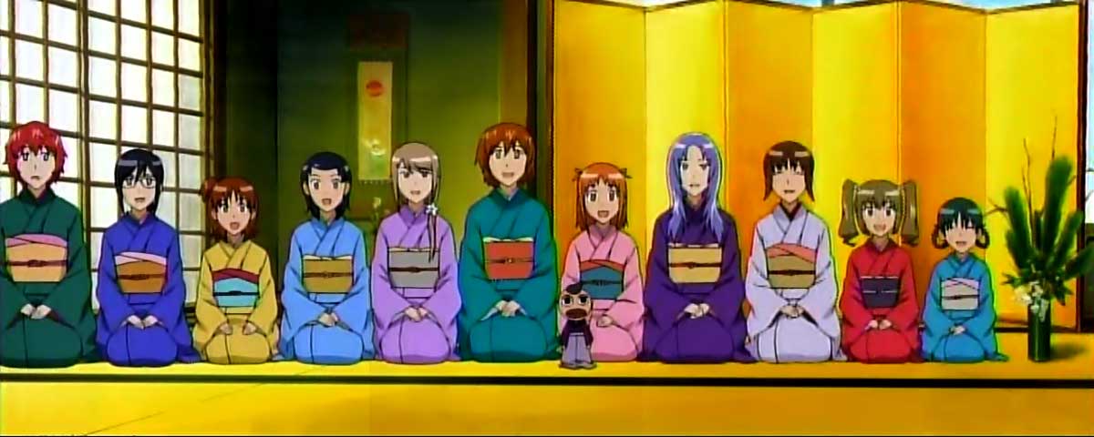 gokujou seitokai, screencap, tagme, everyone, japanese clothes