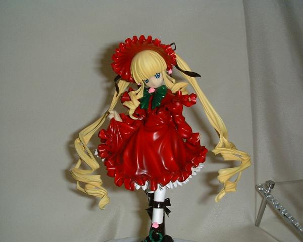 shinku, rozen maiden, photo (medium), tagme, 00s, blonde hair, figure, flower, footwear flower, solo