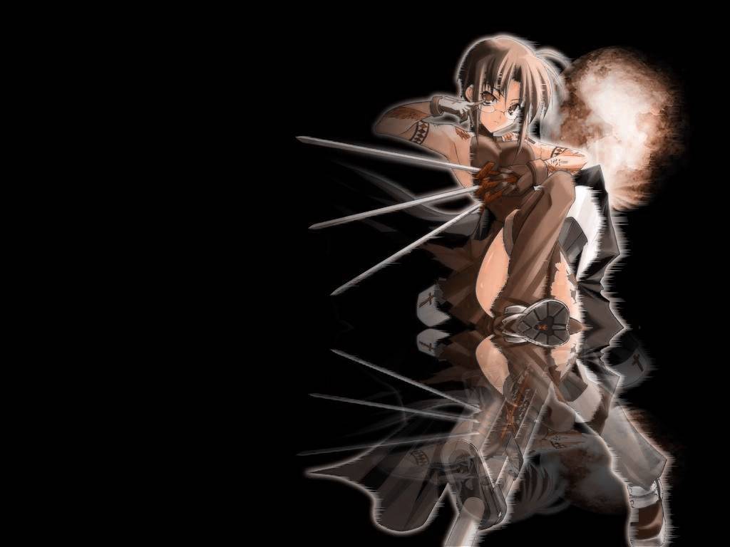 shingo (missing link), ciel (tsukihime), tsukihime, 00s, 1girl, black keys (type-moon), dark, female focus, solo, sword, thighhighs, weapon