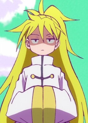 heion sedai no idaten-tachi, 1girl, angry, ojos abiertos, ojos cafe, pelo corto, rin (heion sedai no idaten-tachi)