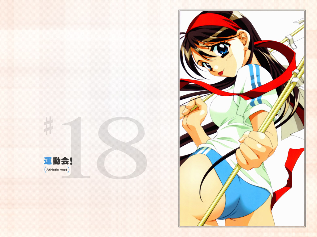 original, tagme, 1girl, buruma, english text, female focus, gym uniform, solo, tongue