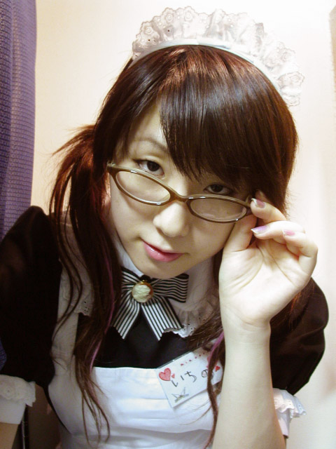 cosplay photo, off-topic, photo (medium), tagme, asian, cosplay, glasses, maid, solo