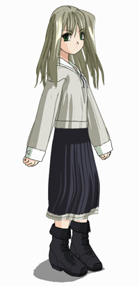 ekkusu kyuuzu, shirogane sara, futakoi, animated, animated gif, lowres, 00s, 1girl, 3d, female focus, solo