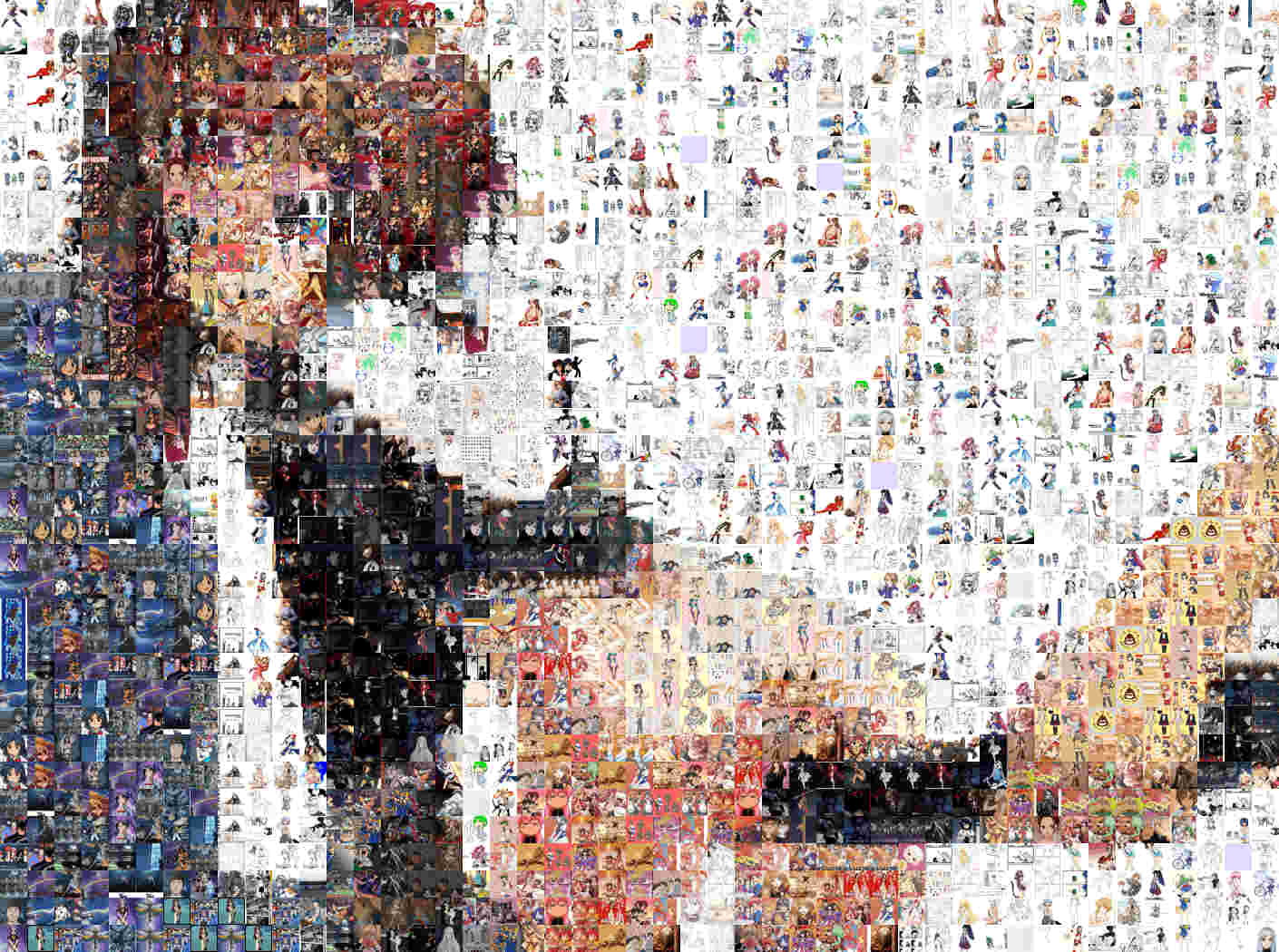 momo mizrahi, xenosaga, 00s, 1girl, dildo, female focus, loli, mosaic art, photomosaic, school uniform, serafuku, sex toy, solo