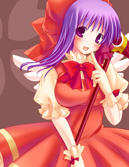 niwatoriya, kinomoto sakura, kinomoto sakura (magician), matou sakura, cardcaptor sakura, fate/stay night, fate (series), 1girl, cosplay, crossover, female focus, fuuin no tsue, hat, kinomoto sakura (cosplay), magical girl, name connection, parody, pink hat, solo