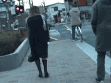 animated, animated gif, lowres, photo (medium), 1boy, 1girl, asian, assisted exposure, clothes lift, forced, imminent rape, outdoors, panties, pantsing, skirt, skirt lift, surprised, underwear, undressing