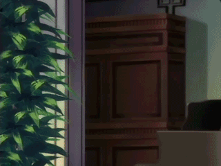 hirai hisashi, meer campbell, gundam, gundam seed, gundam seed destiny, sunrise (company), animated, animated gif, anime screenshot, lowres, 00s, 1girl, blue eyes, female focus, hair ornament, long hair, peeking, pink hair, qvga, solo, star (symbol), star hair ornament