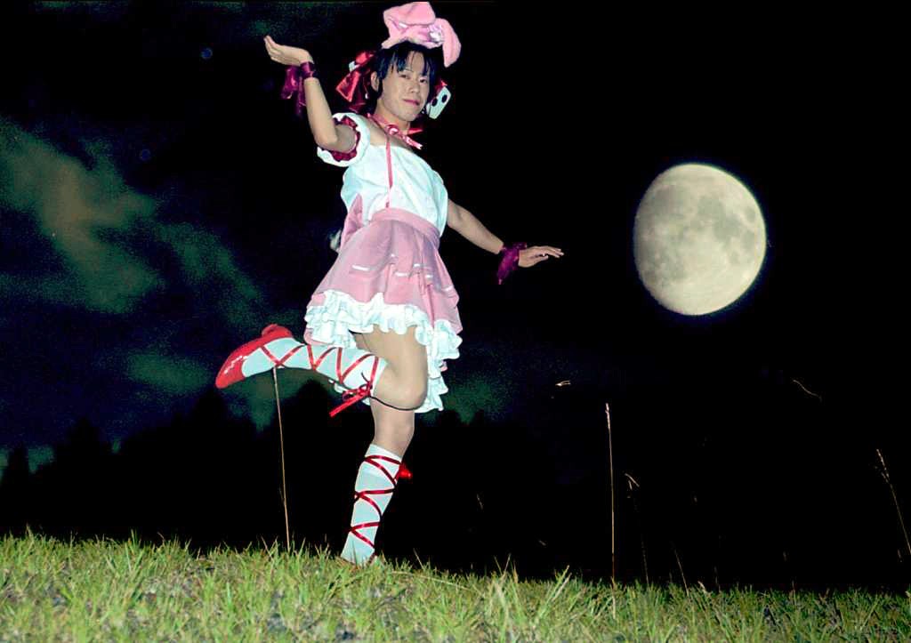 usada hikaru, di gi charat, photo (medium), cosplay, crossdressing, solo, what