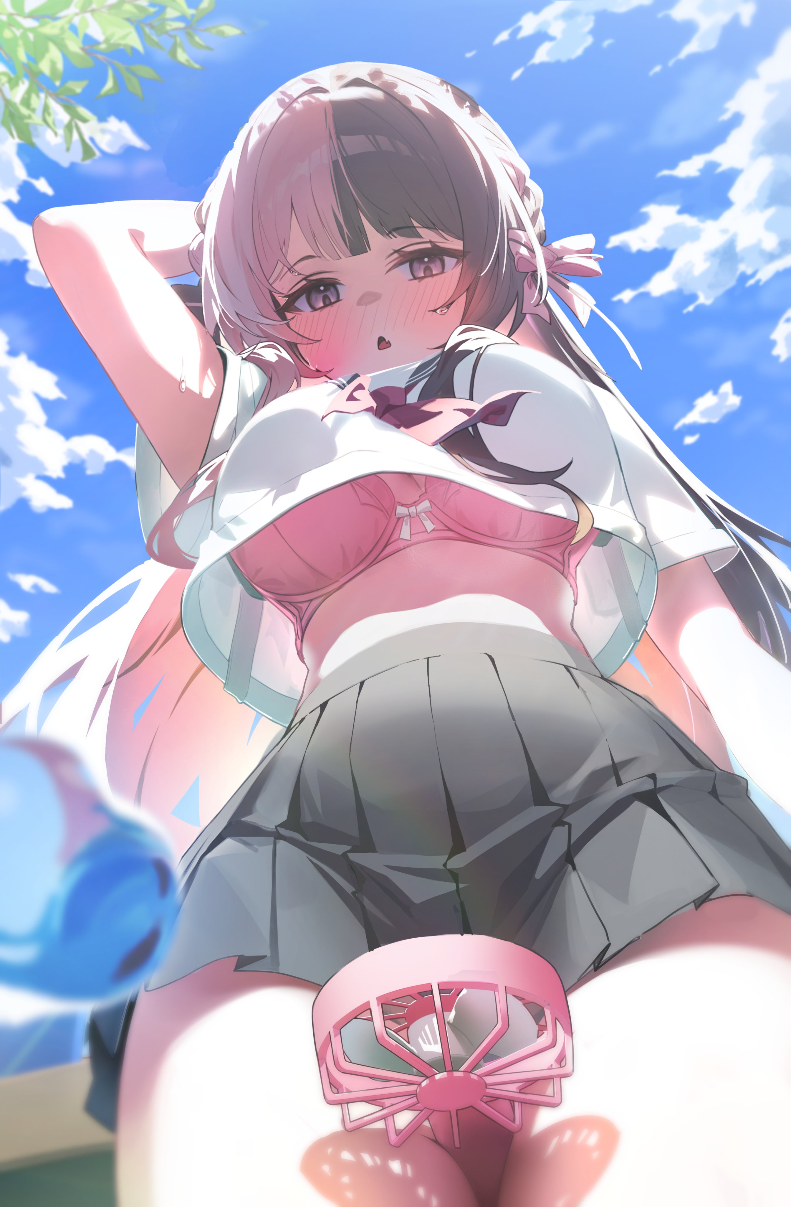future cake, tachibana hinano, iris black games, vspo!, absurdres, highres