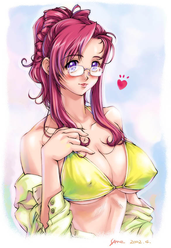 kazami mizuho, onegai teacher, tagme, 00s, breasts, large breasts