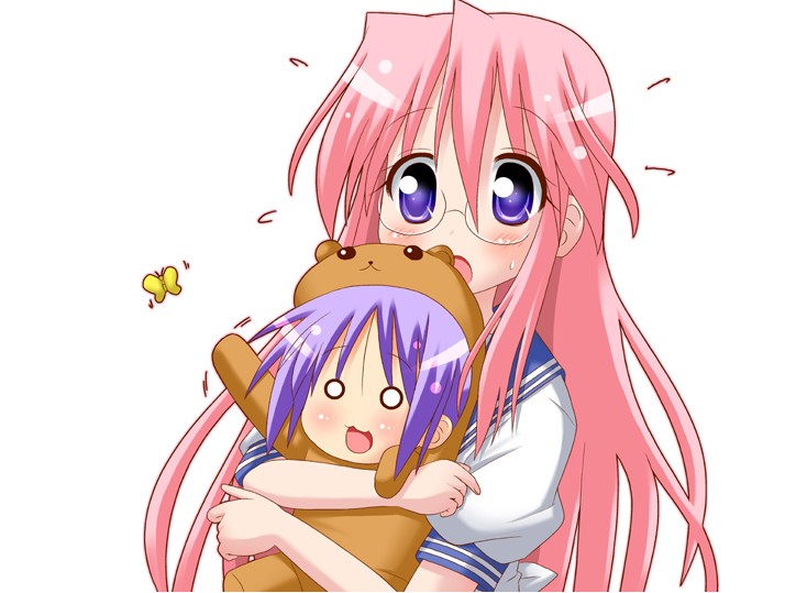 bear tsukasa, hiiragi tsukasa, takara miyuki, lucky star, tagme, 00s