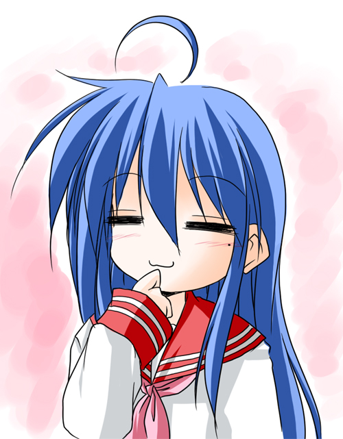 izumi konata, lucky star, tagme, 00s, :3