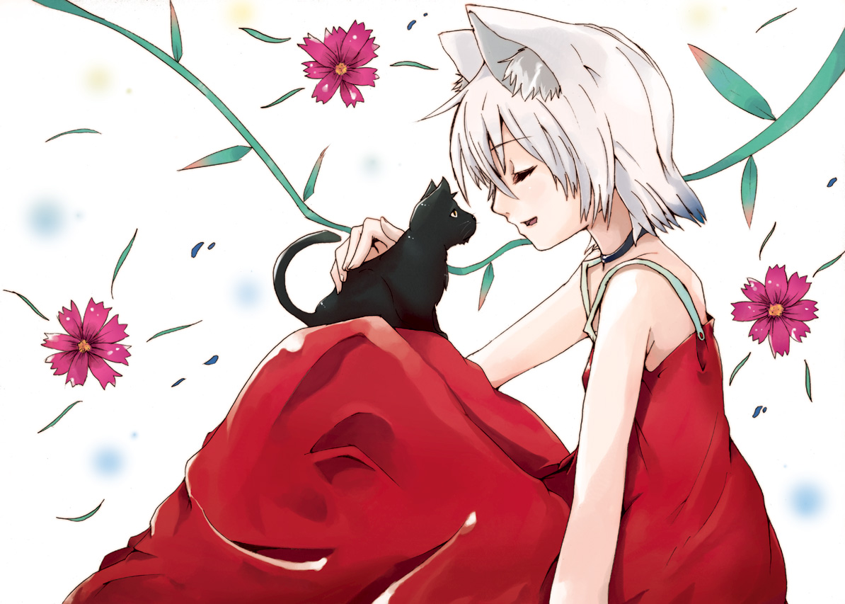 hrd, original, animal ears, cat, cat ears, dress