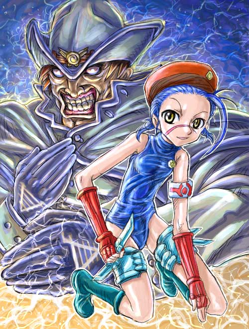 mitsurou, cammy white, busou renkin, capcom, street fighter, tagme, 00s