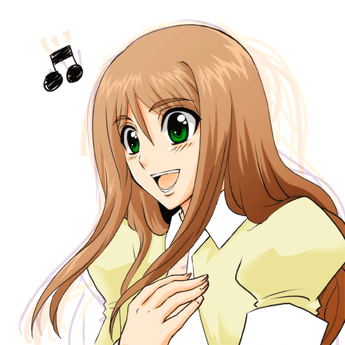 mutou mahiro, busou renkin, lowres, 00s, brown hair, green eyes, school uniform, serafuku