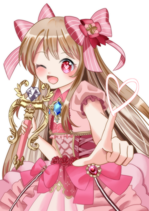 chaos marie (grimms notes), grimms notes, bad id, bad twitter id, 1girl, blonde hair, hanaito illust, long hair, simple background, solo, white background