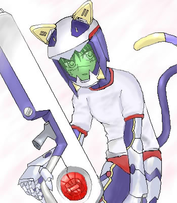 tsumura tokiko, busou renkin, lowres, 00s, animal ears, cat ears, cat tail, scar, tail