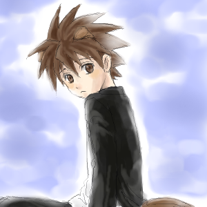 mutou kazuki, busou renkin, lowres, tagme, 00s, brown eyes, brown hair