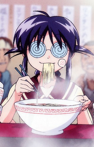 andou mahoro, gainax, mahoromatic, artist request, lowres, tagme, 1girl, blue hair, glasses