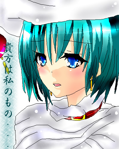 hecate (shakugan no shana), shakugan no shana, lowres, tagme, 00s, blue eyes, blue hair