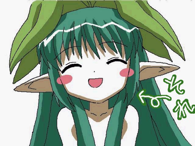 sore, mahoraba, tagme, 00s, green hair