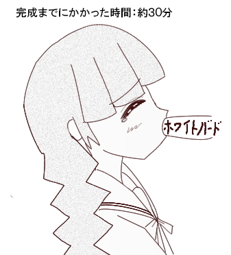 chanohata tamami, mahoraba, lowres, 00s, monochrome, school uniform, serafuku, sketch