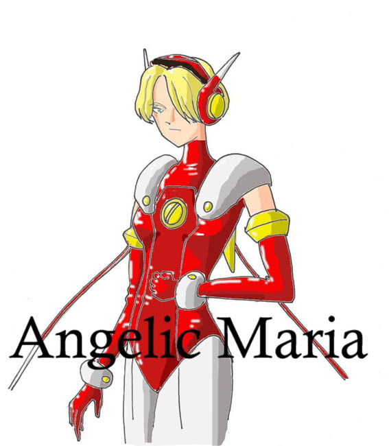 hikaru, maria tachibana, angelic layer, sakura taisen, blonde hair, crossover
