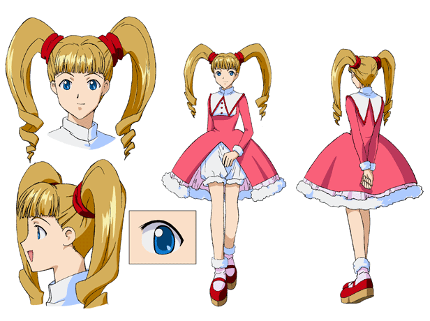 seto ringo, angelic layer, artist request, tagme, 1girl, blonde hair, blue eyes
