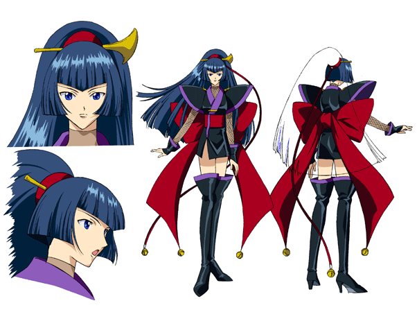suzuka (angelic layer), angelic layer, tagme, black hair, blue eyes