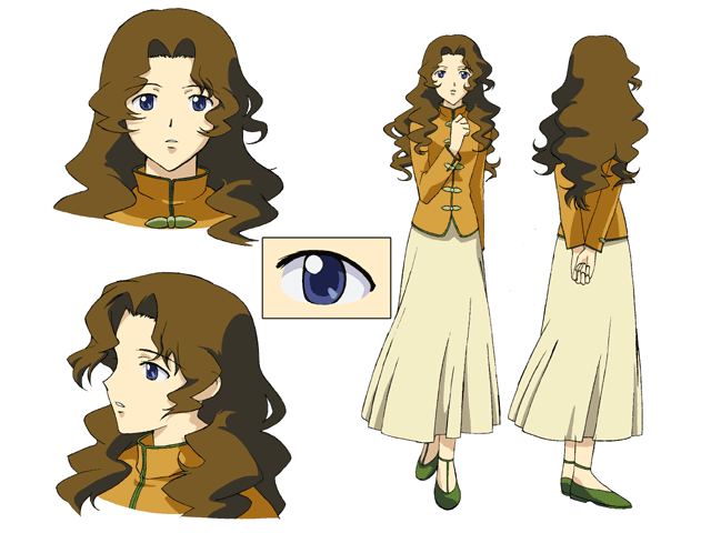 suzuhara shuko, angelic layer, tagme, blue eyes, brown hair