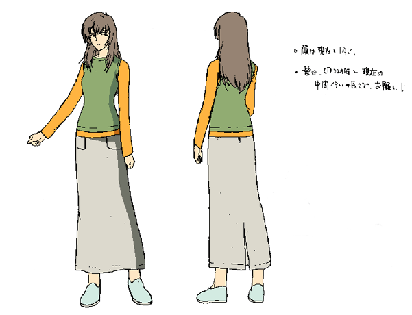 asami shoko, angelic layer, tagme, brown hair