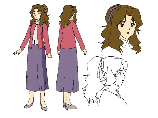 suzuhara shuko, angelic layer, tagme, blue eyes, brown hair