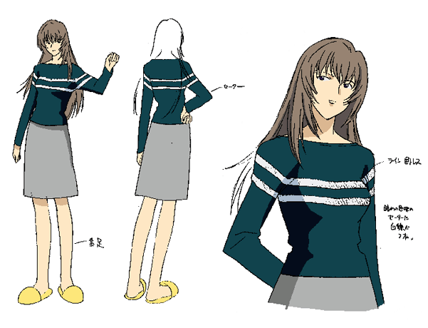 asami shoko, angelic layer, tagme, brown hair