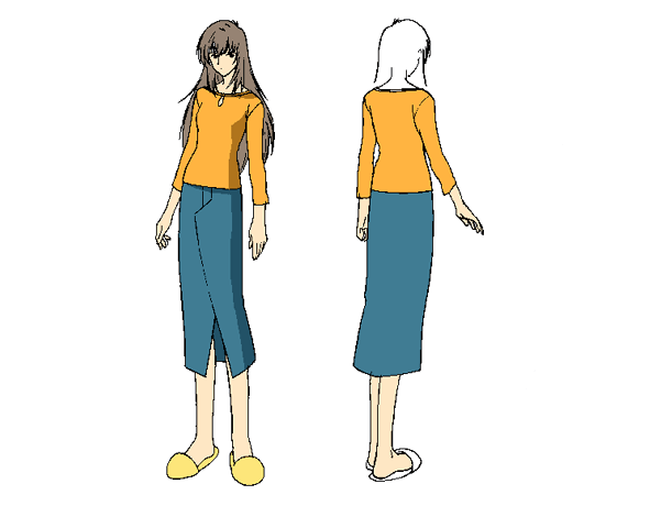 asami shoko, angelic layer, tagme, brown hair