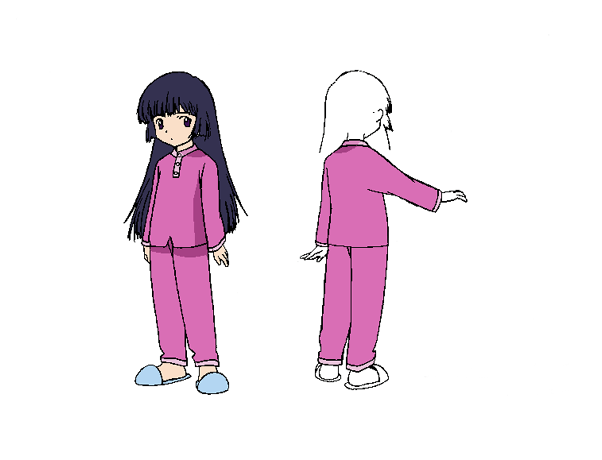 kobayashi hatoko, angelic layer, tagme, black hair