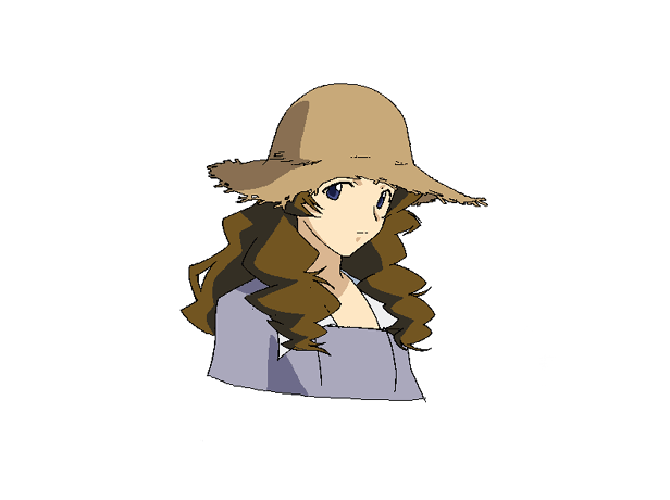 suzuhara shuko, angelic layer, artist request, tagme, 1girl, blue eyes, brown hair, female focus, solo