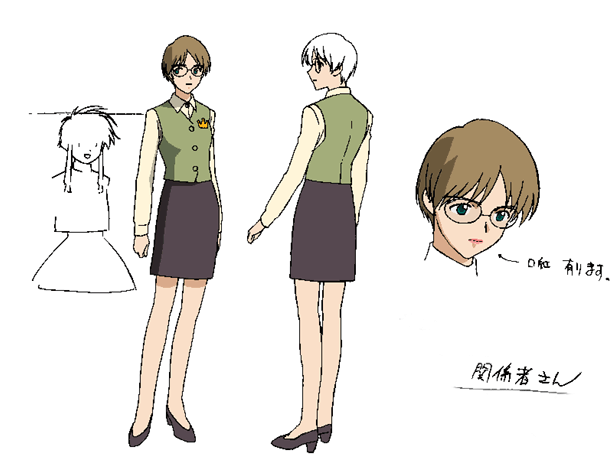 angelic layer, tagme, brown hair, glasses