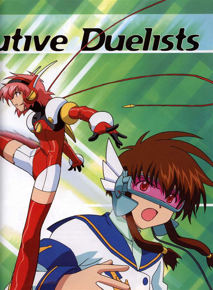 hikaru (angelic layer), suzuhara misaki, angelic layer, visor, blue eyes, brown hair, pink hair, red eyes, school uniform, serafuku