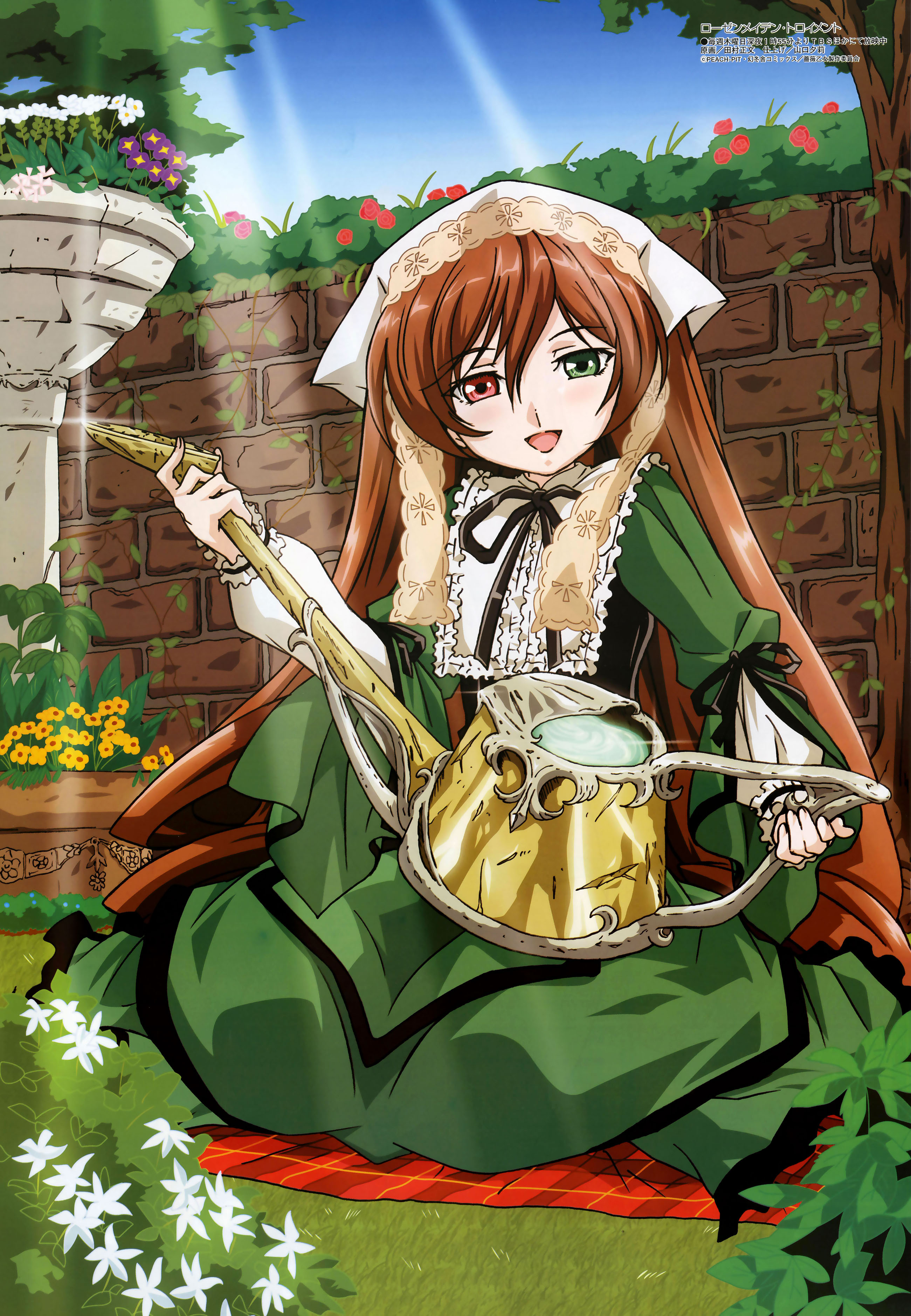 suiseiseki, rozen maiden, absurdres, highres, tagme, 00s, brown hair