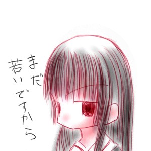 enma ai, jigoku shoujo, lowres, tagme, 00s, black hair, red eyes