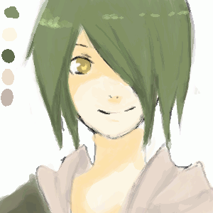 ichimoku ren, jigoku shoujo, lowres, tagme, 00s, black hair, green eyes