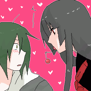 enma ai, ichimoku ren, jigoku shoujo, lowres, tagme, 00s, red eyes